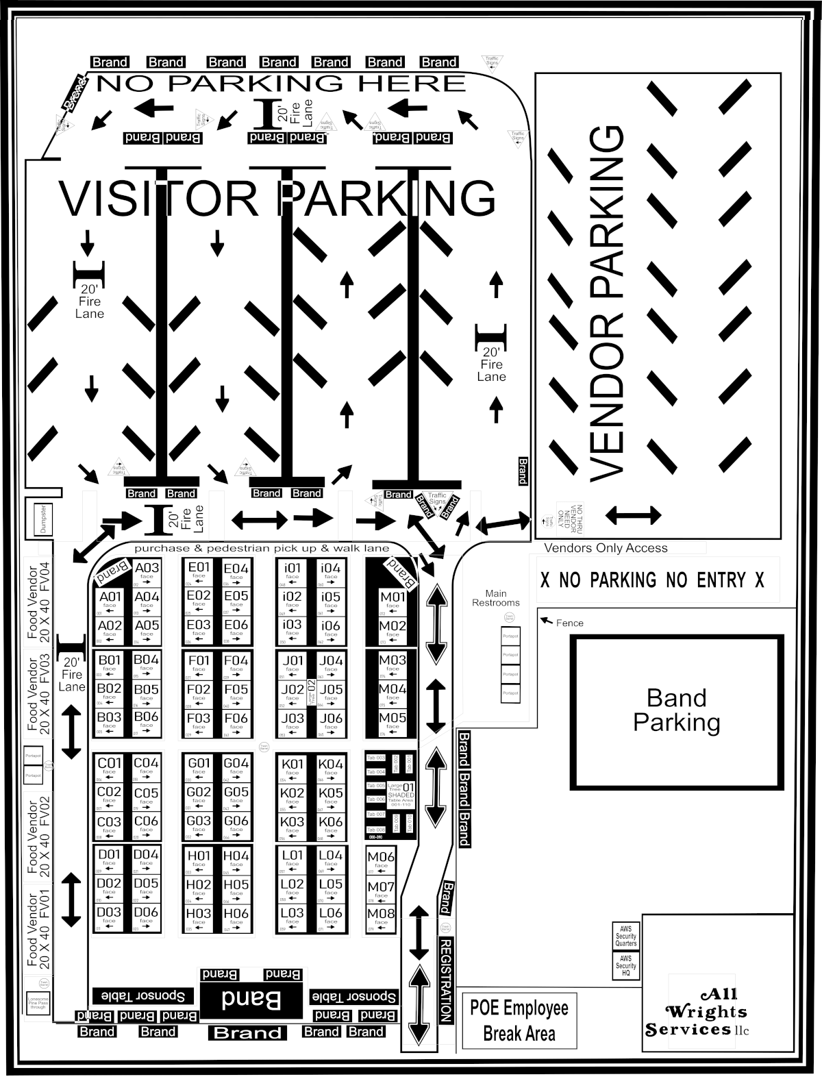 POE Market Vendor Space 12x12