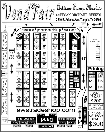 Saturday Vendor Pass